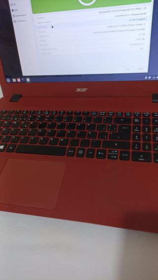 Acer Aspire E5-573 8GB RAM SSD batería nueva
