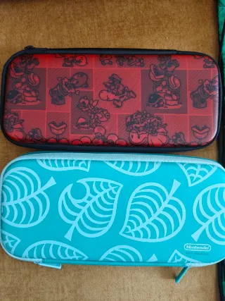 2 Fundas Nintendo Switch + Mochila
