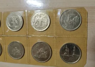 Lote de 10 Monedas Egipto