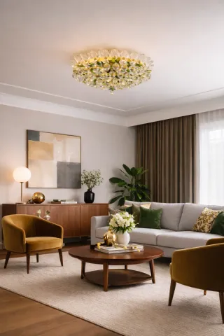 2 Grandes lámparas vintage Murano