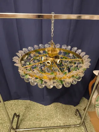 2 Grandes lámparas vintage Murano