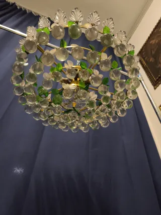 2 Grandes lámparas vintage Murano