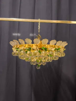 2 Grandes lámparas vintage Murano