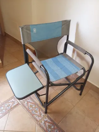 Silla Plegable Director con Mesa Auxiliar
