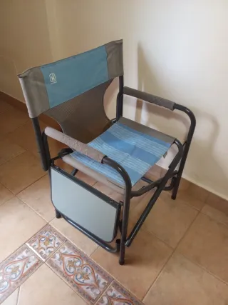 Silla Plegable Director con Mesa Auxiliar