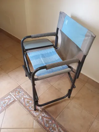Silla Plegable Director con Mesa Auxiliar