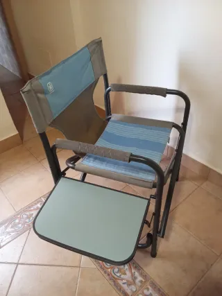 Silla Plegable Director con Mesa Auxiliar