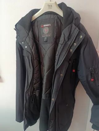 Chaqueta Geographical Norway Invierno Negra XXL