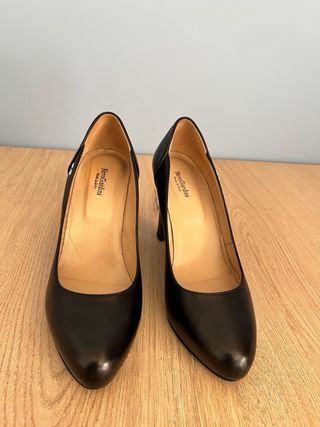 Zapatos de piel Nero Giardini negros mujer