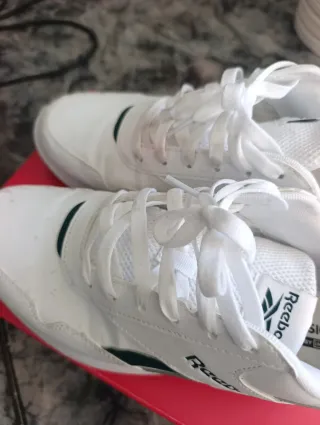 Zapatillas Reebok Unisex Blancas y Verdes