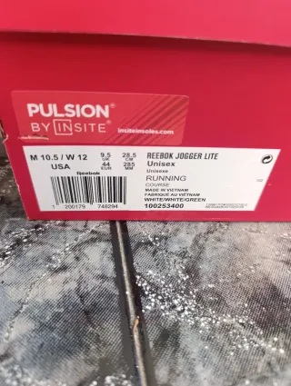 Zapatillas Reebok Unisex Blancas y Verdes