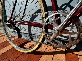 Bicicleta Vintage Cuevas Talla M Roja paseos