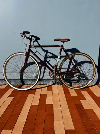 Bicicleta Vintage Cuevas Talla M Roja paseos