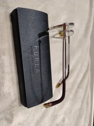 Occhiali da vista rotondi Furla metallo