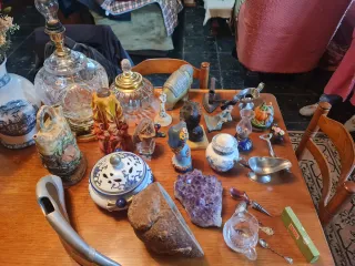 Lote de objetos decorativos vintage