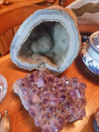 Lote de objetos decorativos vintage