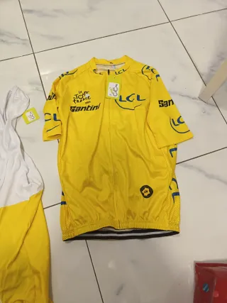 Conjunto Ciclismo Amarillo