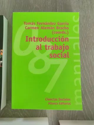 MEGA PACK 5 Libros 1º Trabajo Social / Sociología