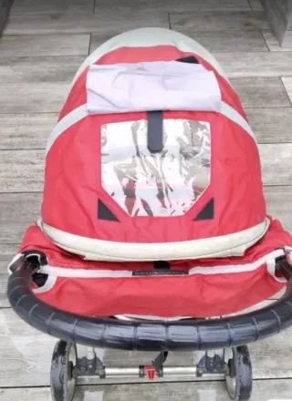 Silla de paseo Baby Jogger City Mini Rojo/Gris