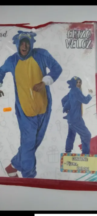 Disfraz Sonic Adulto