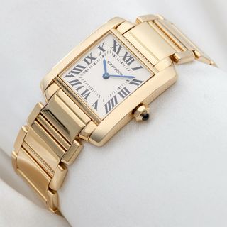 Cartier Tank Française 18k Oro Ref. 2385