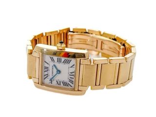 Cartier Tank Française 18k Oro Ref. 2385