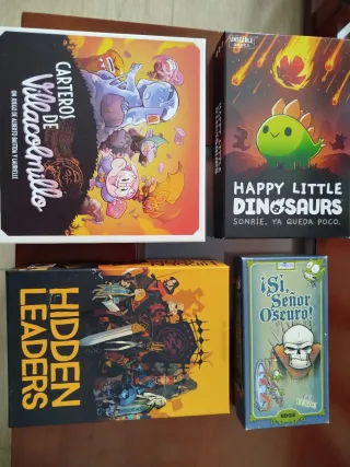 Pack 4 Juegos de Mesa