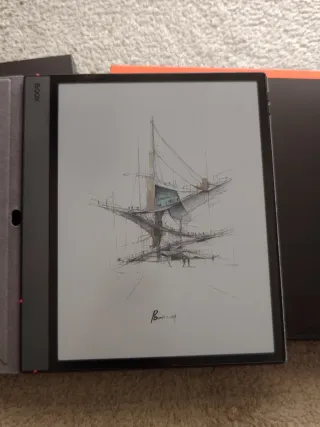 Tablet BOOX Note Air5 C + funda original