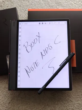 Tablet BOOX Note Air5 C + funda original