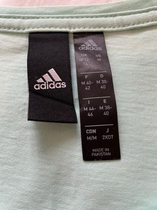 Maglietta Adidas Teal con Logo