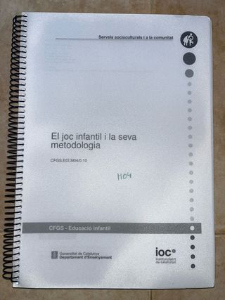 LLIBRE - El joc infantil i la seva metodologia