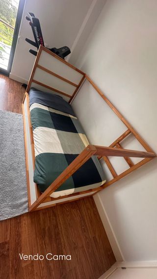 Cama Ikea 2mt Madeira