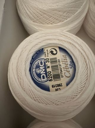 Hilo DMC Cebelia nº 30 - 10 ovillos 50gr