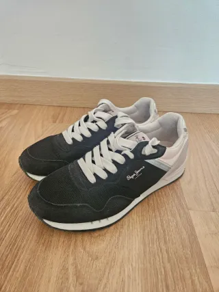 Zapatillas Pepe Jeans Negras y Rosas