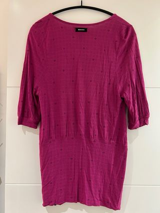 Insight cárdigan de verano rosa con corazones