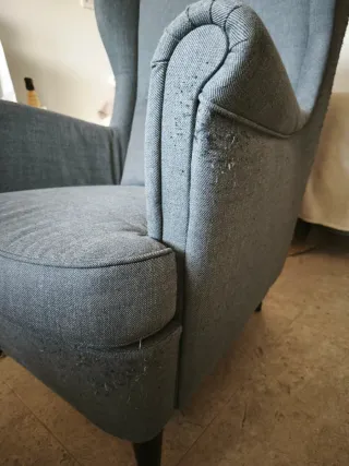 Butaca Ikea STRANDMON Gris