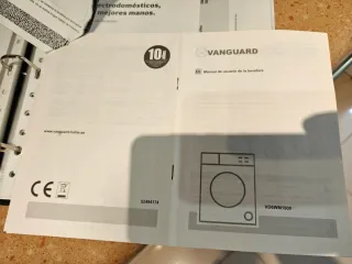 Lavadora Vanguard en Garantía