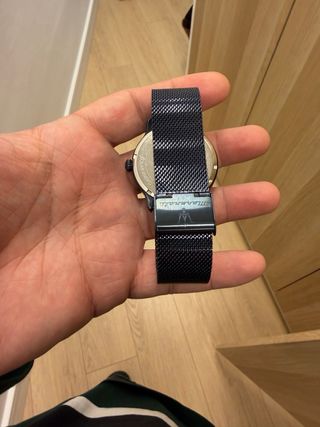 Reloj Maserati Azul y Plateado