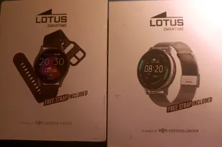 Correa y cargador Lotus smartwatch rosa