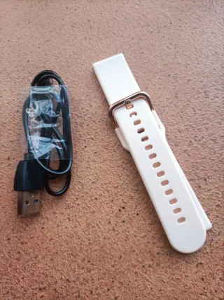 Correa y cargador Lotus smartwatch rosa