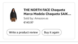 Chaqueta The North Face Negra