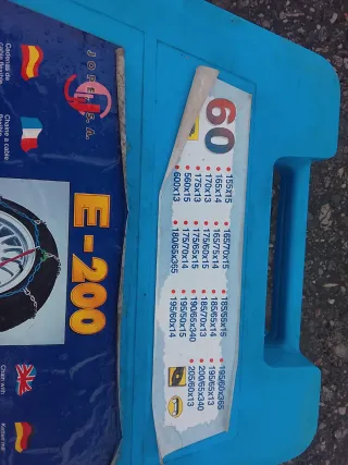 Cadenas para coche 13. SIN ESTRENAR