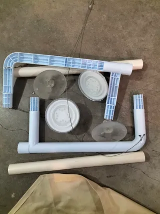 Asiento para gato con ventosas