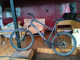 Bicicleta Rockrider Negra