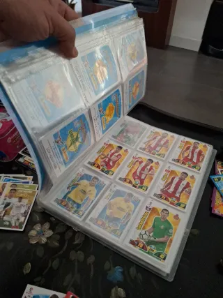 Lote Álbum Cromos Panini LaLiga Adrenalyn