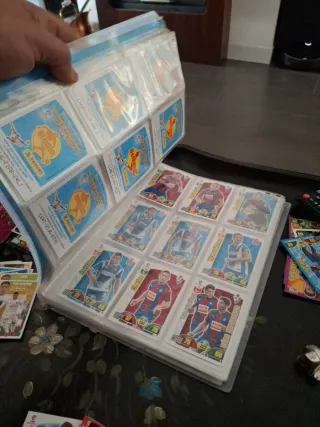 Lote Álbum Cromos Panini LaLiga Adrenalyn
