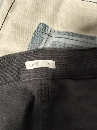 Pantalón baggy gris oscuro unisex