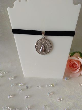 Medalla Virgen Fallera Plateada