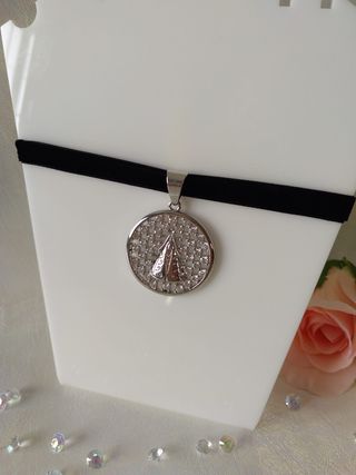 Medalla Virgen Fallera Plateada