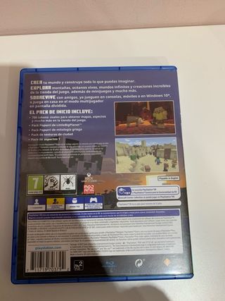 2 Juegos PS4: Minecraft y Sonic Superstars